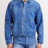 Embroidered Denim Jacket - FR Embroidered Denim Jacket - FR