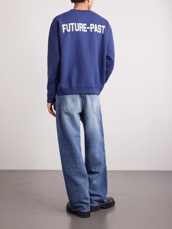 Logo-Print Cotton-Jersey Sweatshirt - BK Logo-Print Cotton-Jersey Sweatshirt - BK