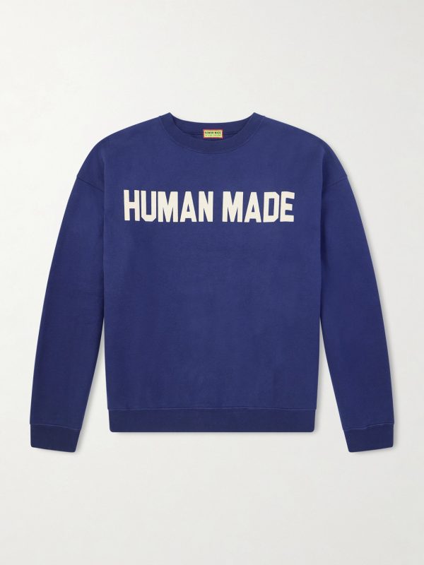 Logo-Print Cotton-Jersey Sweatshirt Logo-Print Cotton-Jersey Sweatshirt