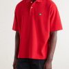 Logo-Appliquéd Cotton-Piqué Polo Shirt - FR Logo-Appliquéd Cotton-Piqué Polo Shirt - FR