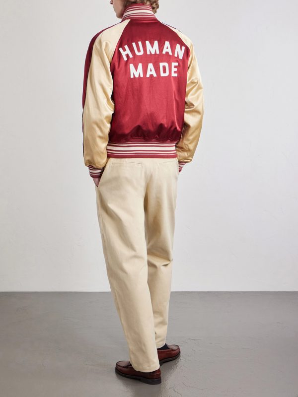 Reversible Logo-Appliquéd Cotton-Blend Satin Bomber Jacket - BK Reversible Logo-Appliquéd Cotton-Blend Satin Bomber Jacket - BK