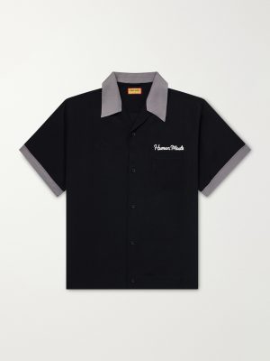 Logo-Embroidered Poplin Shirt Logo-Embroidered Poplin Shirt