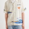 Camp-Collar Printed Poplin Shirt - FR Camp-Collar Printed Poplin Shirt - FR