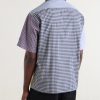 Logo-Appliquéd Checked Cotton Shirt - BK Logo-Appliquéd Checked Cotton Shirt - BK