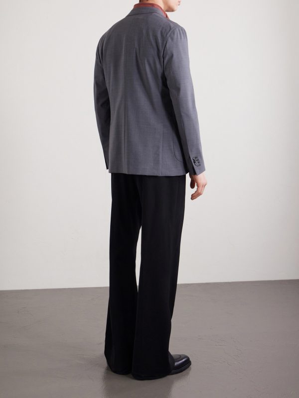 Wool-Blend Suit Jacket - BK Wool-Blend Suit Jacket - BK