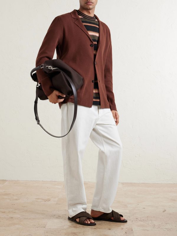 Cotton-Crepe Blazer - OU