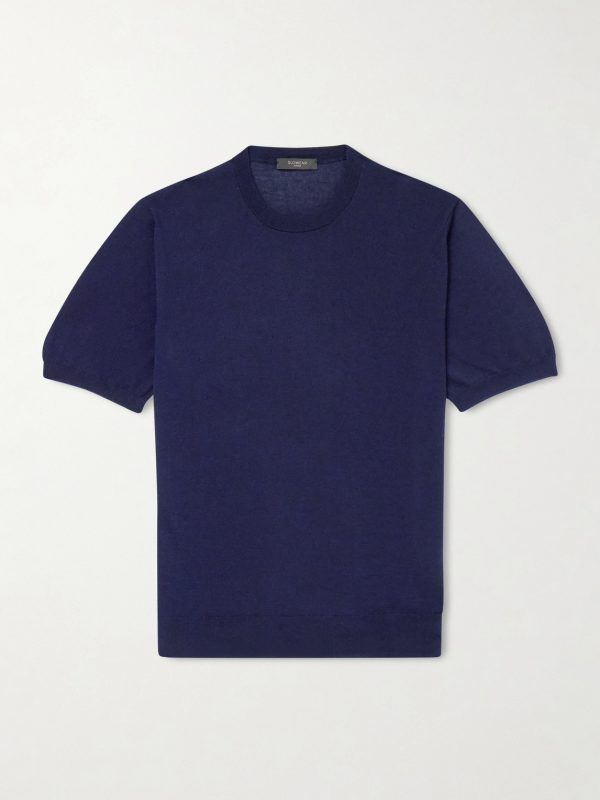 Cashmere and Silk-Blend T-Shirt