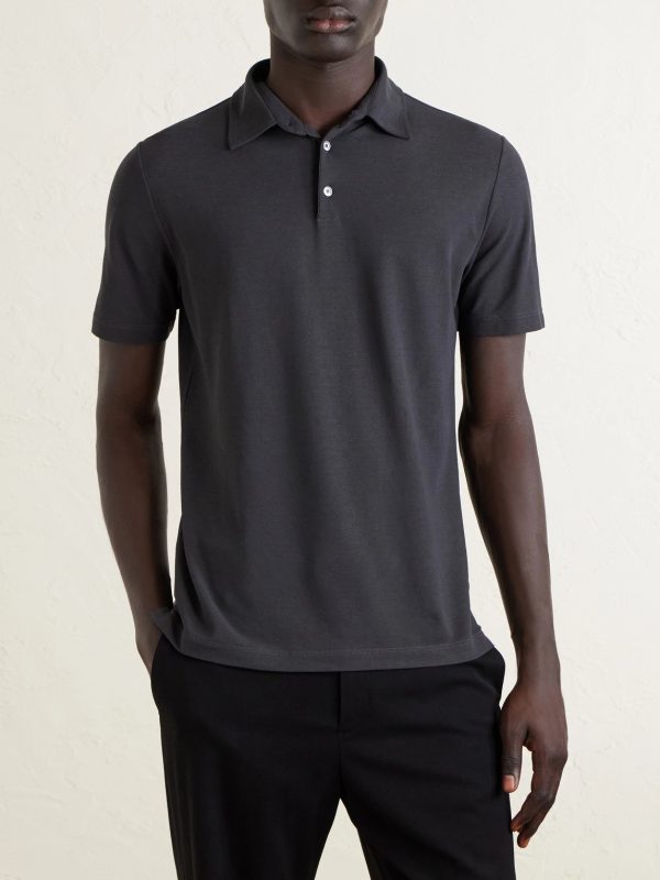 Organic Cotton Polo Shirt - FR Organic Cotton Polo Shirt - FR