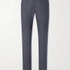 Slim-Leg Wool Trousers Slim-Leg Wool Trousers
