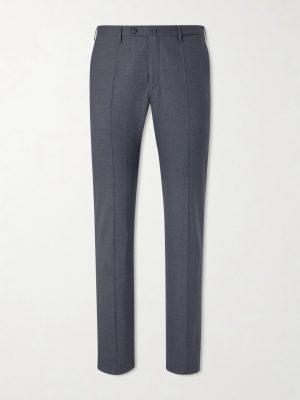 Slim-Leg Wool Trousers Slim-Leg Wool Trousers