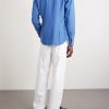 Slim-Fit Cotton-Chambray Shirt - BK Slim-Fit Cotton-Chambray Shirt - BK