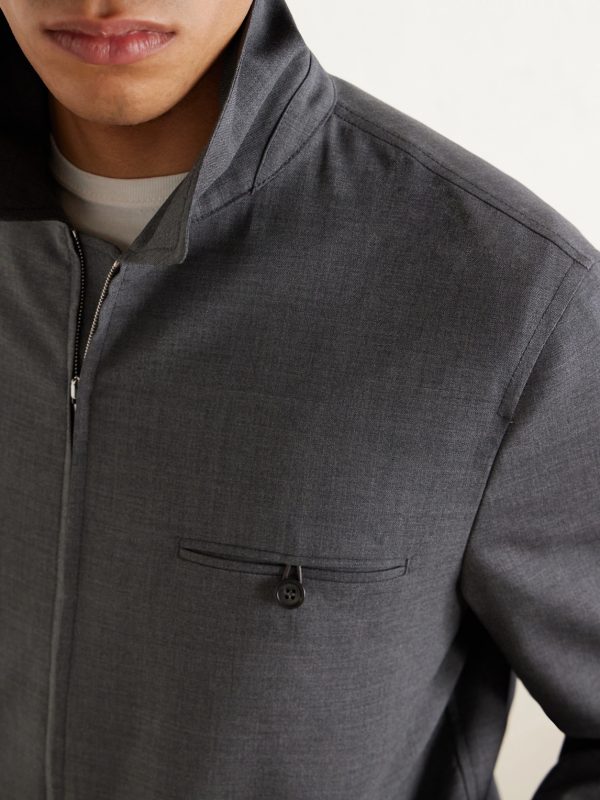 Montedoro Wool Bomber Jacket - CU Montedoro Wool Bomber Jacket - CU
