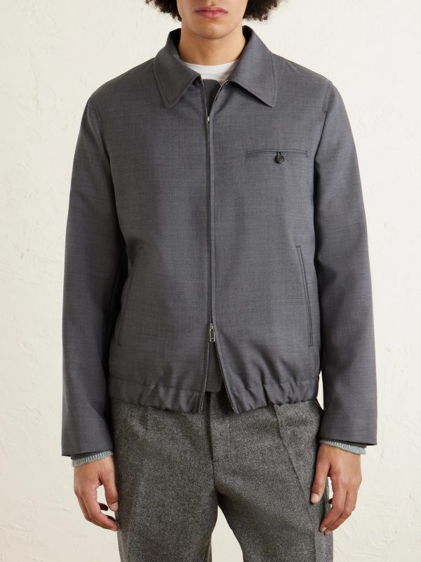 Montedoro Wool Bomber Jacket - FR Montedoro Wool Bomber Jacket - FR