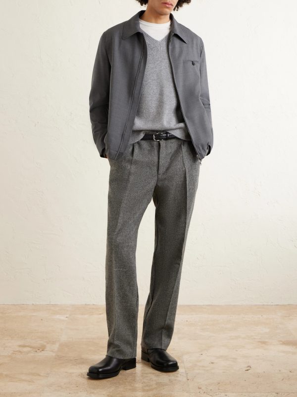 Montedoro Wool Bomber Jacket - OU Montedoro Wool Bomber Jacket - OU