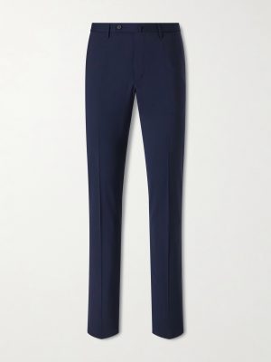 Slim-Leg Wool Trousers Slim-Leg Wool Trousers