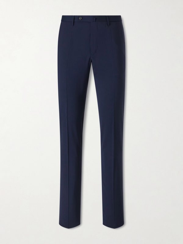 Slim-Leg Wool Trousers Slim-Leg Wool Trousers