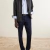 Slim-Leg Wool Trousers - OU Slim-Leg Wool Trousers - OU
