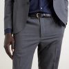 Tapered Virgin Wool-Blend Suit Trousers - E1