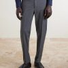 Tapered Virgin Wool-Blend Suit Trousers - FR