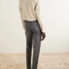 Slim-Leg Virgin Wool Drawstring Trousers - BK Slim-Leg Virgin Wool Drawstring Trousers - BK