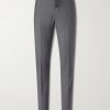 Slim-Leg Virgin Wool Drawstring Trousers Slim-Leg Virgin Wool Drawstring Trousers