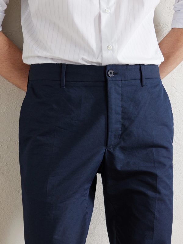 Tapered Woven Suit Trousers - CU