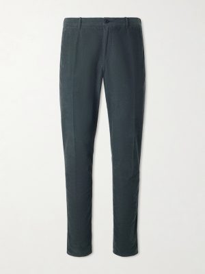 Straight-Leg Cotton-Corduroy Trousers