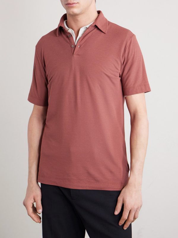 Organic Cotton Polo Shirt - FR Organic Cotton Polo Shirt - FR