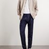 Tapered Pleated Wool and Linen-Blend Trousers - OU Tapered Pleated Wool and Linen-Blend Trousers - OU