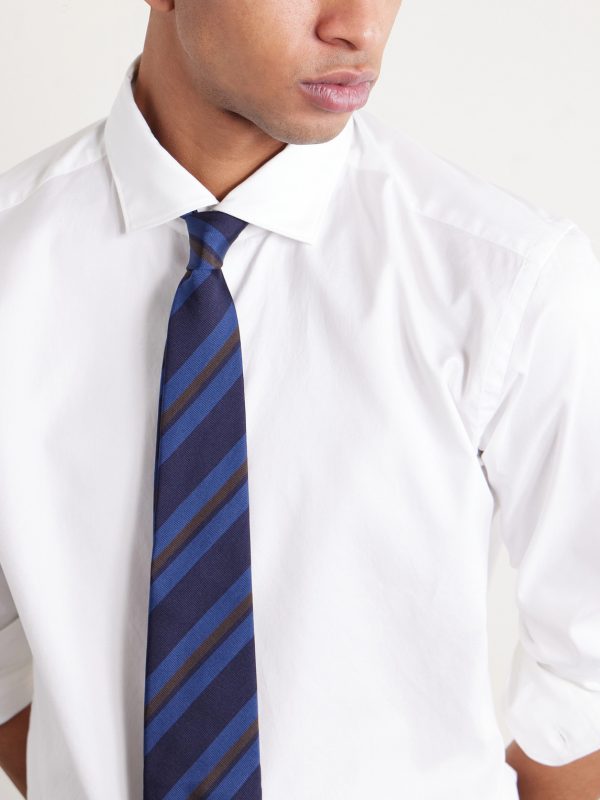 Slim-Fit Cutaway-Collar Cotton Oxford Shirt - CU