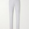 Slim-Leg Wool Trousers