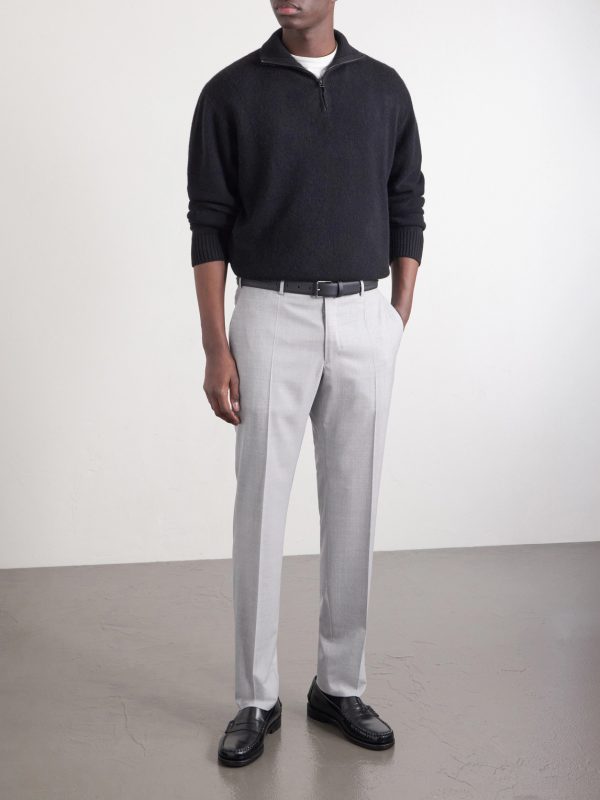 Slim-Leg Wool Trousers - OU