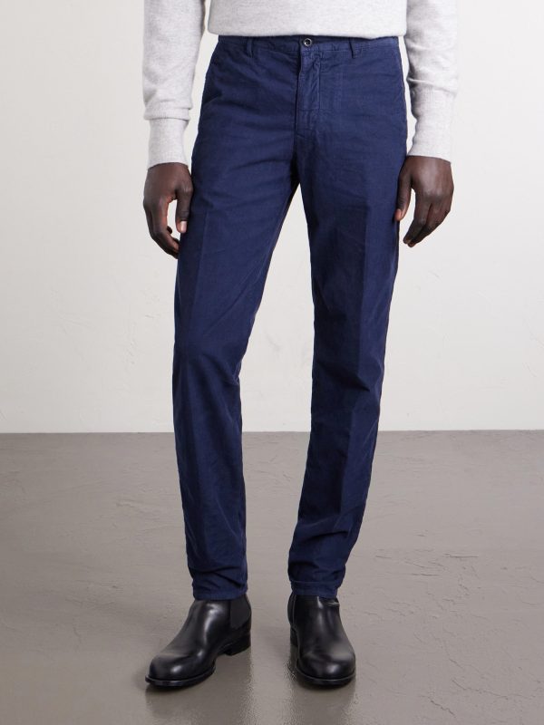 Straight-Leg Cotton-Corduroy Trousers - FR Straight-Leg Cotton-Corduroy Trousers - FR
