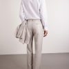 Straight-Leg Wool and Linen-Blend Twill Suit Trousers - BK Straight-Leg Wool and Linen-Blend Twill Suit Trousers - BK