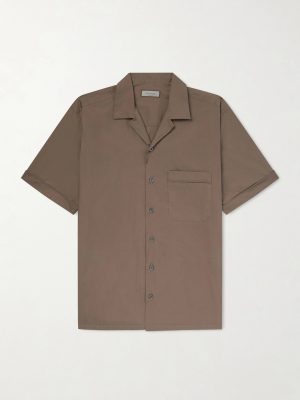 Camp-Collar Cotton Shirt Camp-Collar Cotton Shirt