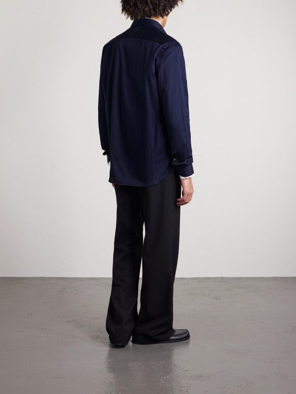 Cotton and Lyocell-Blend Shirt - BK