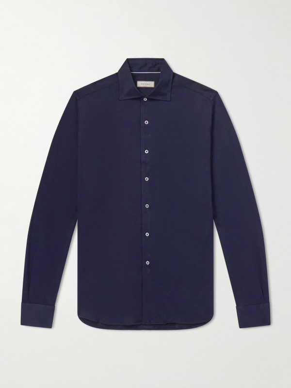 Cotton and Lyocell-Blend Shirt