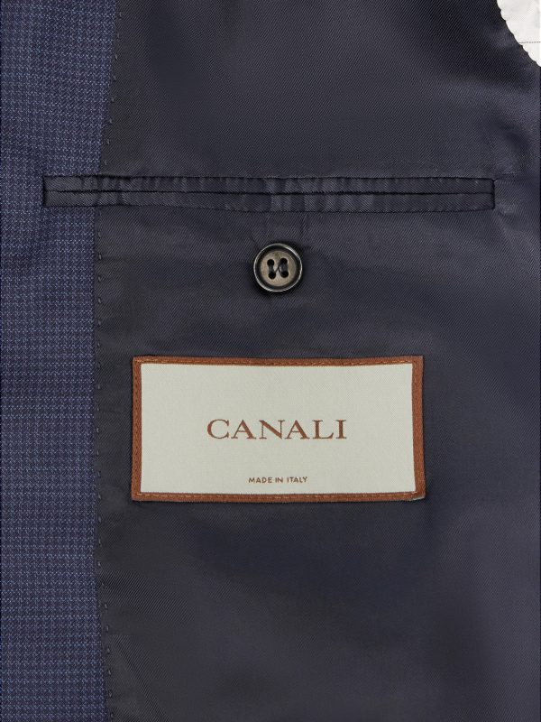 Puppytooth Wool Suit Jacket - E1 Puppytooth Wool Suit Jacket - E1