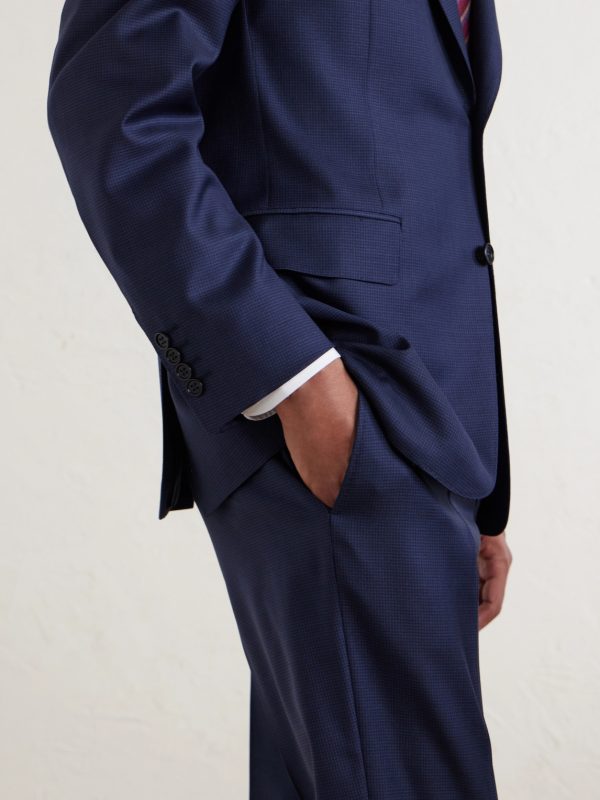 Puppytooth Wool Suit Jacket - E2 Puppytooth Wool Suit Jacket - E2