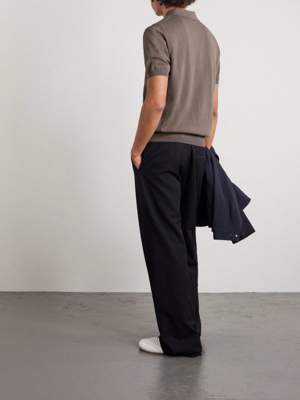 Cotton-Jersey Polo Shirt - BK Cotton-Jersey Polo Shirt - BK