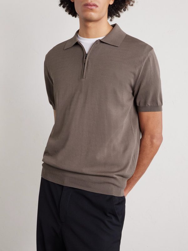 Cotton-Jersey Polo Shirt - FR Cotton-Jersey Polo Shirt - FR
