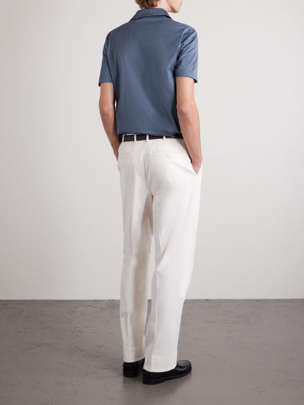 Cotton-Jersey Polo Shirt - BK