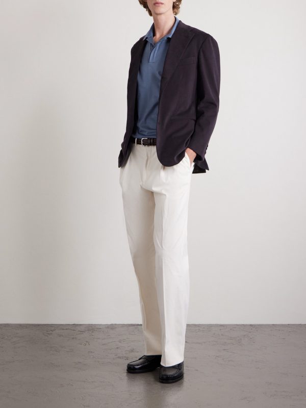 Cotton-Jersey Polo Shirt - OU