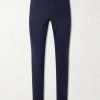 Slim-Fit Tapered Cotton-Blend Twill Chinos Slim-Fit Tapered Cotton-Blend Twill Chinos
