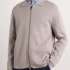 Cotton and Modal-Blend Zip-Up Cardigan - FR