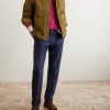 Tapered Linen and Wool-Blend Twill Suit Trousers - OU Tapered Linen and Wool-Blend Twill Suit Trousers - OU