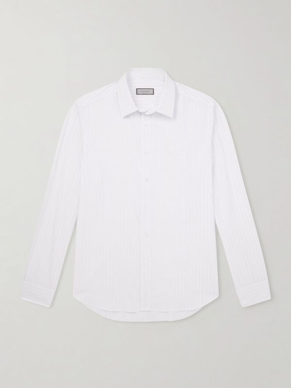 Pinstriped Cotton Shirt