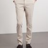 Tapered Cotton-Blend Twill Chinos - FR