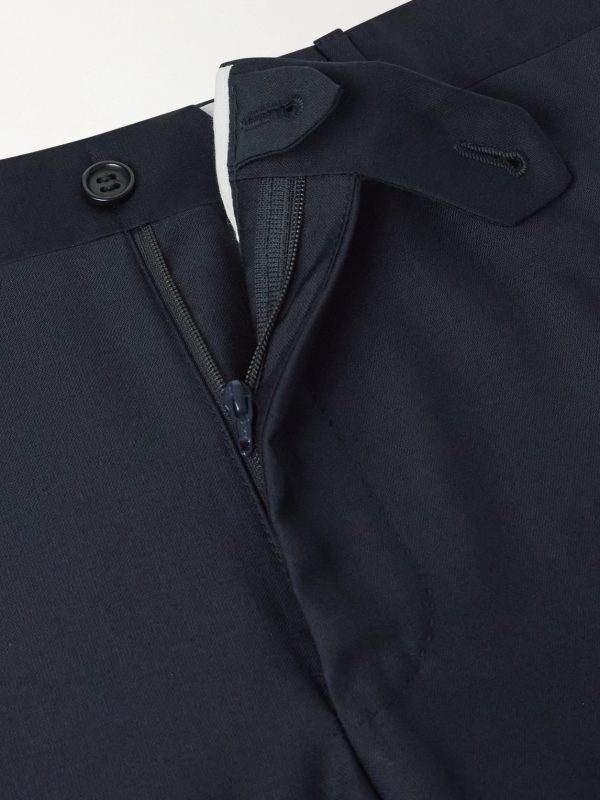 Tapered Super 130s Wool Suit Trousers - E1