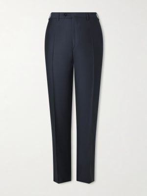 Tapered Super 130s Wool Suit Trousers